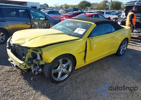 2015 Chevrolet Camaro 2Lt из США, поврежденный, VIN 2G1FF3D39F9215477